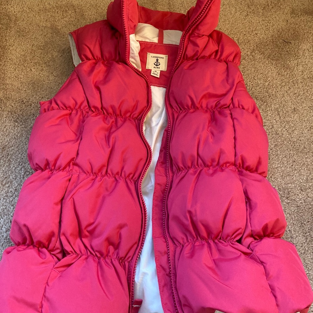 Lands end puffer best. Girls 10-12